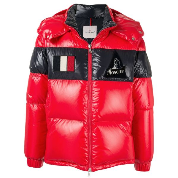 Logo Patch Padded Jacket