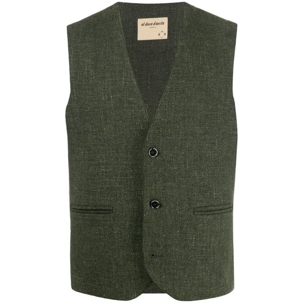 Mottled Weave Waistcoat