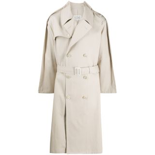 Double-breasted Belted Trench Coat
